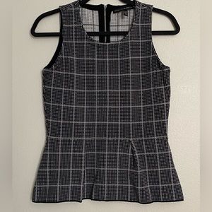 Peplum Sleeveless Blouse